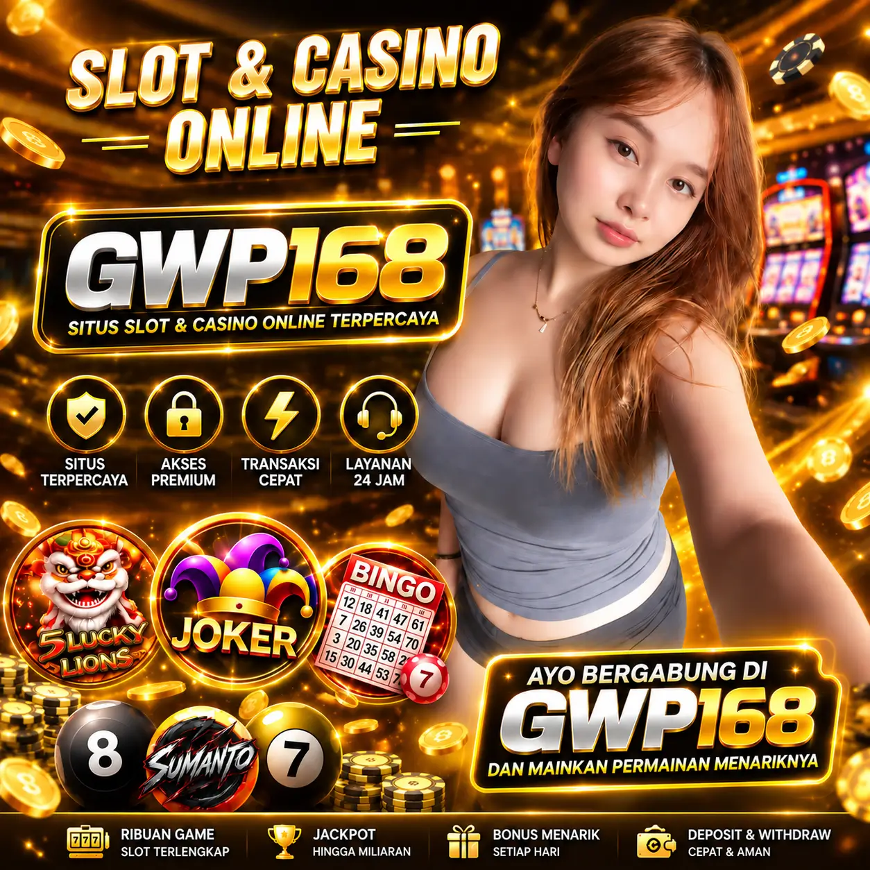 GWP168 || Layanan Resmi Game Online dengan Bonus Emas Setiap Bulan